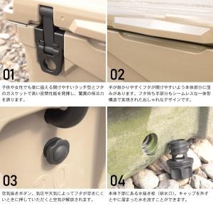 アイスランド クーラーボックス 20QT(18...の詳細画像2