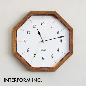 INTERFORM（インターフォルム） Oland オラント ウォールクロック 電波