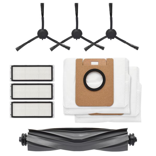 ドリーミー ロボット掃除機 L20 用 サイドブラシ、メインブラシ、紙パック、フィルター交換パーツ9...