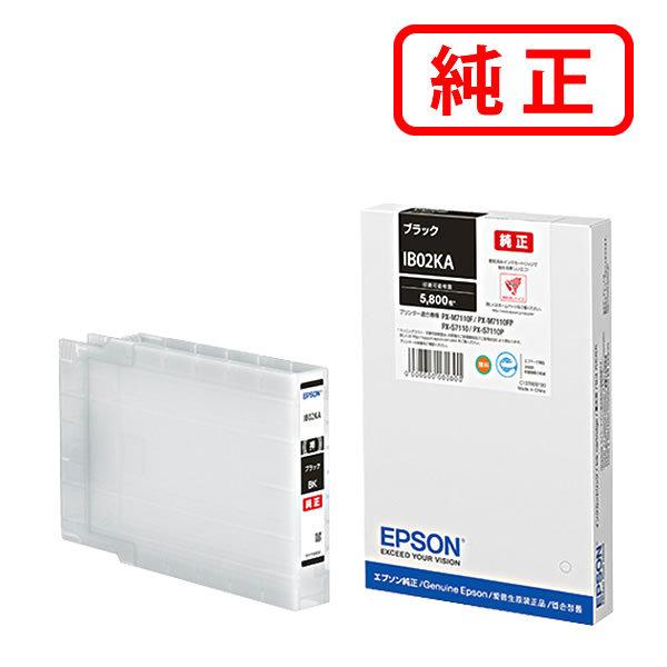 EPSON エプソン 純正品 IB02KA ブラック 純正インク