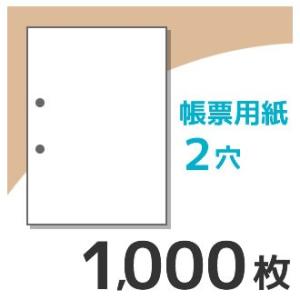 KN0200 プリンター用帳票用紙 A4 白紙1面2穴 1000枚入｜mitastore