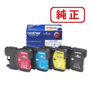 ブラザー工業 ブラザー 純正インク LC11-4PK 4色セット : ミタストア