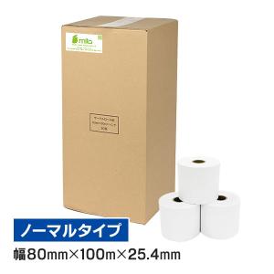 キッチンロール紙80B キッチンプリンター用 感熱ロール紙 80mm幅×長さ100m×内径25.4（1