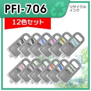 キヤノン（Canon） キャノン用 PFI-706MBK PFI-706BK PFI-706C PFI