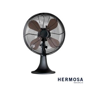 HERMOSA（ハモサ） RETRO FAN TABLE レトロファン テーブル ブラック