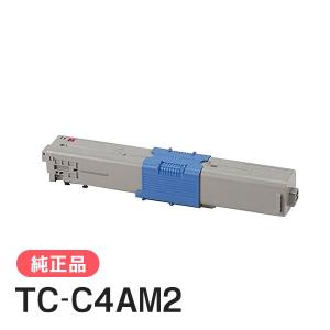沖データ OKI 純正品 TC-C4AC2 トナーカートリッジ シアン(大