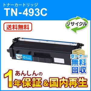 ブラザー工業 ブラザー対応 リサイクルトナーカートリッジ シアン TN
