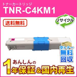 沖データ TNR-C4KC1 (TNRC4KC1) リサイクルトナーカートリッジ シアン
