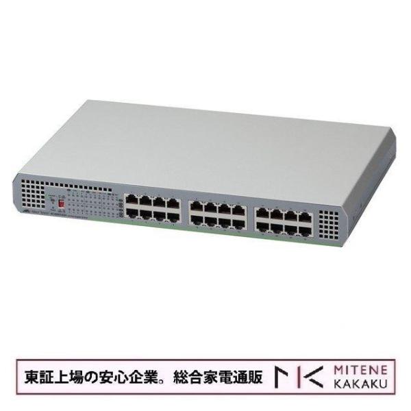 東証上場企業の安心企業/アライドテレシス レイヤー2スイッチ AT-GS910/24 (ROHS) ...