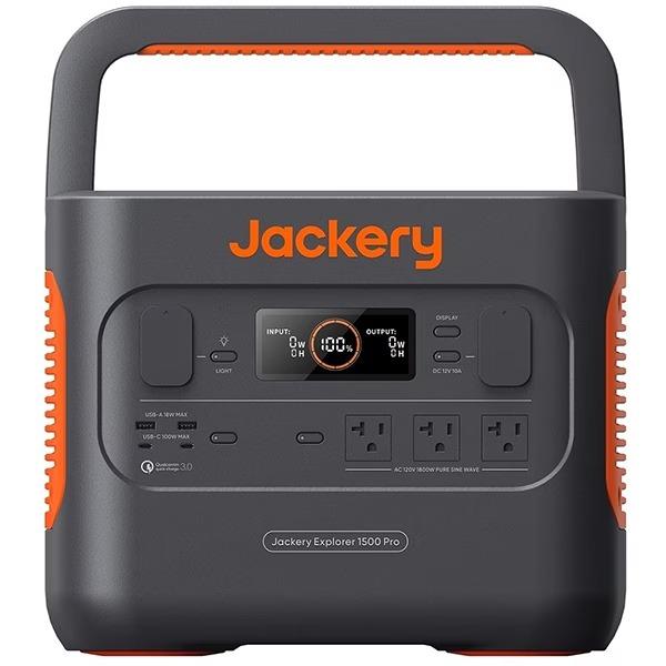 【東証上場の安心企業】【新品・保証付き★】●Jackery/ジャクリ JE-1500B ポータブル電...