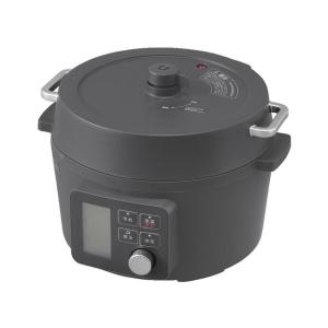東証上場の安心企業/アイリスオーヤマ　電気圧力鍋 KPC-MA4 ブラック/送料無料(沖縄、離島除く)