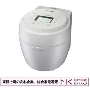 東証上場の安心企業/三菱 IHジャー炊飯器（5.5合炊き） 本炭釜 紬 NJ-BW10F-W [白真珠]/送料無料！(沖縄、離島除く)