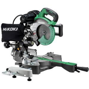 値下げしました！【中古】ハイコーキ HiKOKI 日立工機 C7FS 卓上スライド丸のこ のこ刃直径190mm 約10ｋｇ HiKOKI（ハイコーキ） HIKOKI 190mm 卓上スライド丸のこ 黒鯱