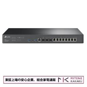 TP-Link ER8411 Omada 10G VPNルーター TP-Link 東証上場の安心企業/TP-Link ティーピーリンク Omada 10G VPN