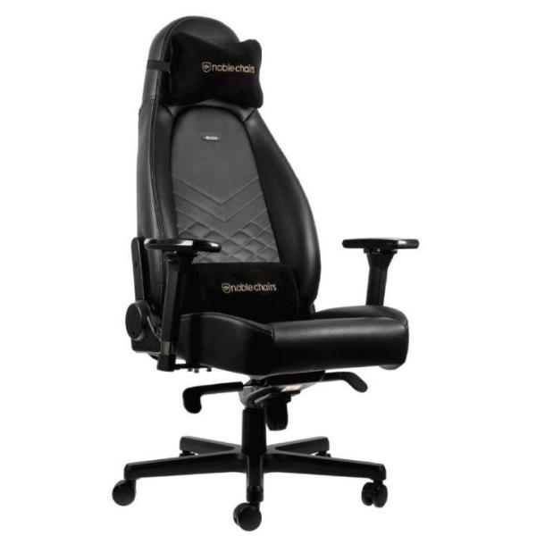NBL-ICN-PU-GOL-SGL Caseking noblechairs ICON ゲーミング...