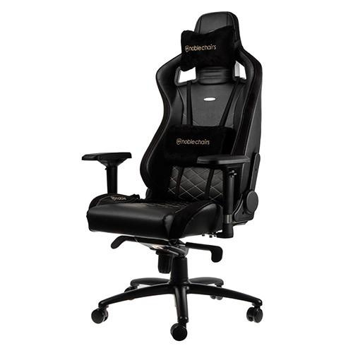 アーキサイト ゲーミングチェア noblechairs EPIC ゴールド NBL-PU-GOL-0...