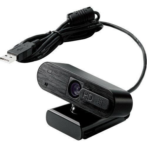 あすつく/エレコム WEBカメラ マイク内臓 200万画素 Full HD オートフォーカス UCA...