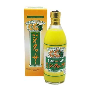 sea-sun 勝山シークヮーサー 沖縄県産果汁100％ 500ml 12本入