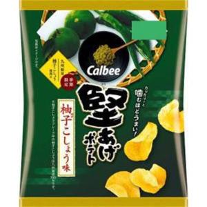 カルビー 堅あげポテト 柚子こしょう味 60g×12入