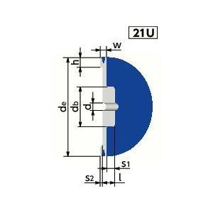 標準B型 Ｖプーリー　4-B-1｜mitinoku-tool