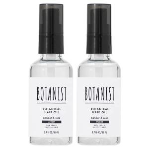 【セット】 ボタニスト BOTANIST ボタニカル ヘアオイル モイスト アプリコット＆ローズ 80mL 2本セット アウトバストリートメント｜mitinokugood