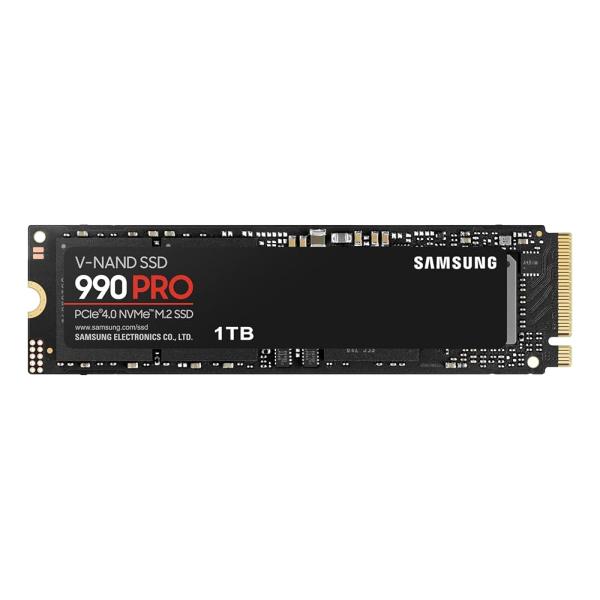 Samsung 990 PRO 1TB PCIe Gen 4.0 x4 (最大転送速度 7,450M...