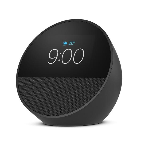 Echo Spot（2024年発売） - スマートアラームクロック with Alexa、鮮やかなサ...