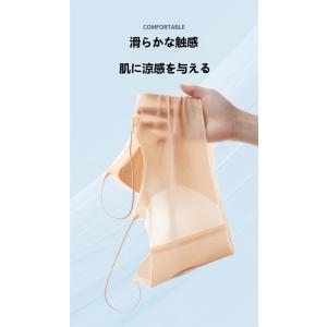 冷感 極薄 ブラジャノンワイヤーブラ 涼しい ...の詳細画像2
