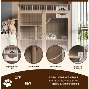 『ポイント7倍!7月限定!』キャットケージ大型...の詳細画像2