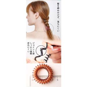 スプリングヘアゴム レディース 髪飾り 髪留め...の詳細画像1