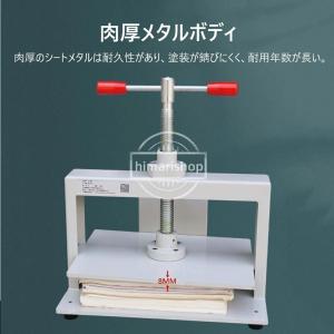 手動製本機 高圧プレス機 ハンドプレス 卓上 ...の詳細画像3