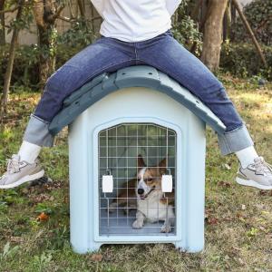 小型犬用 屋外 断熱プラスチック犬シェルター ...の詳細画像2