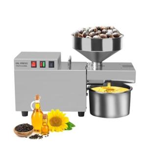 業務用 電動油絞り機 304 ステンレス 24 ...の商品画像