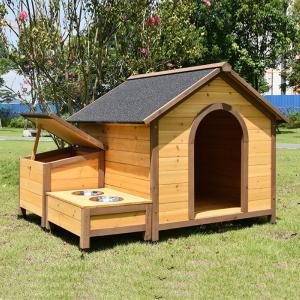 大型犬用 高床式 クレート 木製 犬小屋 大型...の詳細画像1
