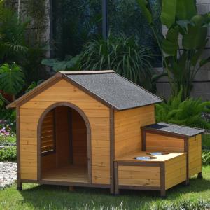 大型犬用 高床式 クレート 木製 犬小屋 大型...の詳細画像4