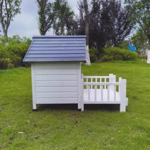高床式 屋外犬小屋 木製キャビン ドア シャッ...の詳細画像5