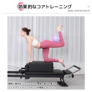 ピラティス リフォーマー 家庭用 折りたたみ ...の詳細画像2
