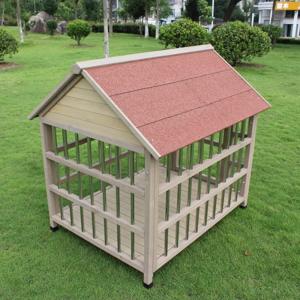 屋外用 犬舎 木製 防水 耐候性 メッシュ 屋...の詳細画像2