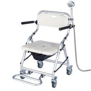 送料無料 椅子折りたたみ 入浴用車いす 介護 ...の詳細画像2