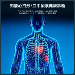 【血糖測定付き】スマートリング 健康管理 日本...の詳細画像5