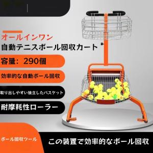 テニスボールピッカー、自動ボールピッカー、手押し自動ボールピッカー、バスケットボールコートボールピッカー、効率的なボール収集、簡単な収集、楽