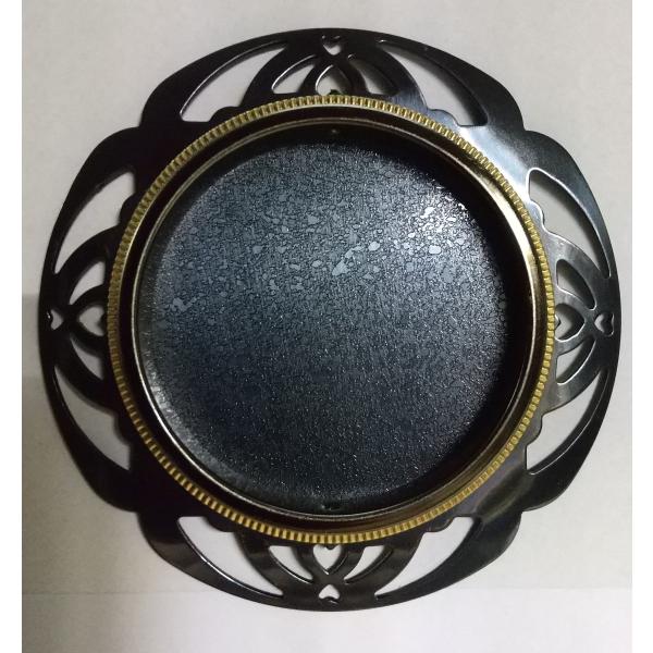 ふすま用引手　鉄・真鍮引手t-53  丸底引手　1個　引手釘2本つき　おしゃれ引手(ふすま取っ手)　...