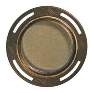 ふすま用引手　遠州透引手t-35  丸底引手　1個　引手釘2本つき　おしゃれ引手　襖張替えに