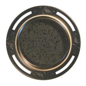 ふすま用引手　遠州透引手t-36  丸底引手　1個　引手釘2本つき　おしゃれ引手　襖張替えに