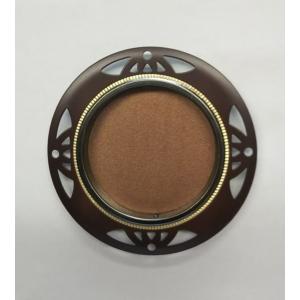 ふすま用引手 黒虫喰引手t-216 丸底引手 二寸丸引手 1個 引手釘2本つき