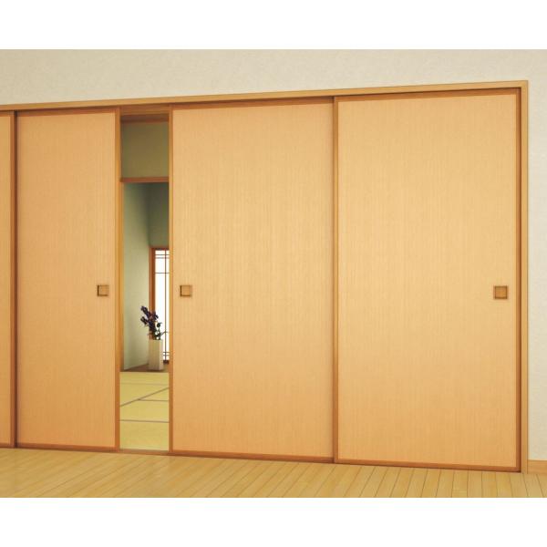 モダンふすま紙　洋間　張替え　凜(rin)562　木目調新鳥の子(茶裏)ふすま紙,襖紙　ブラウン・ベ...