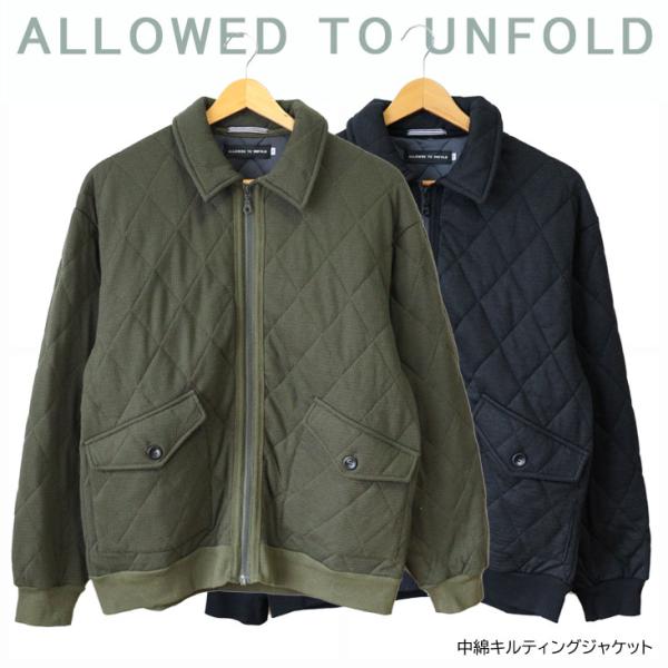 Allowed To Unfold アロウドトゥーアンフォールド 中綿キルティングジャケット ジャケ...