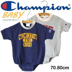Champion（チャンピオン） BABY 長袖 ロンパース フリース