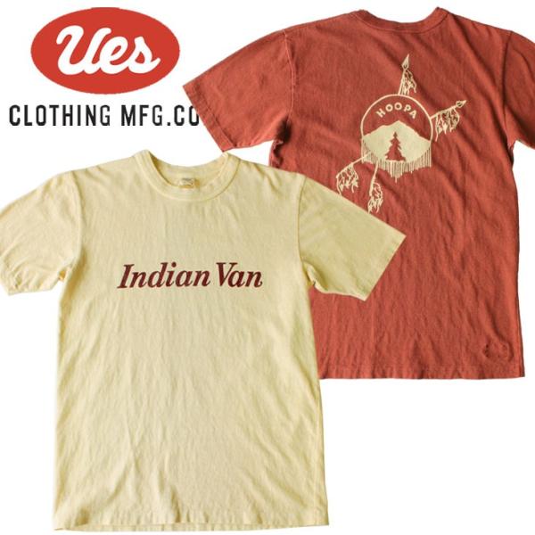 UES ウエス HOOPAプリントＴシャツ 半袖 made in JAPAN 日本製 シンプル タイ...