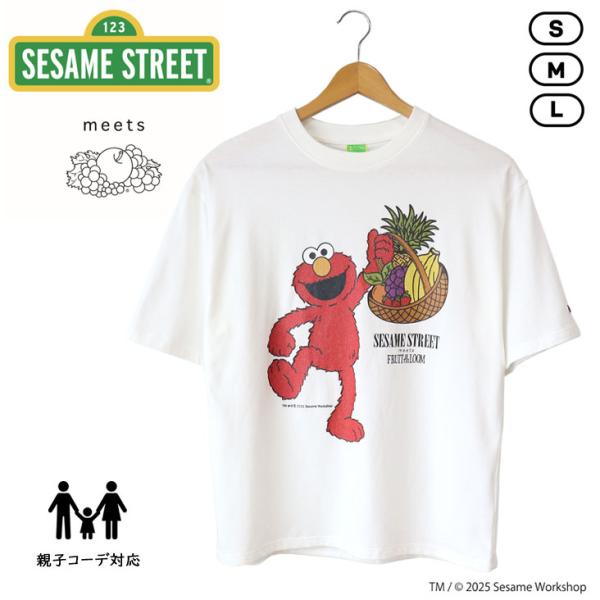 SESAME STREET セサミストリート プリント半袖Ｔ F 親子コーデ FRUIT OF TH...